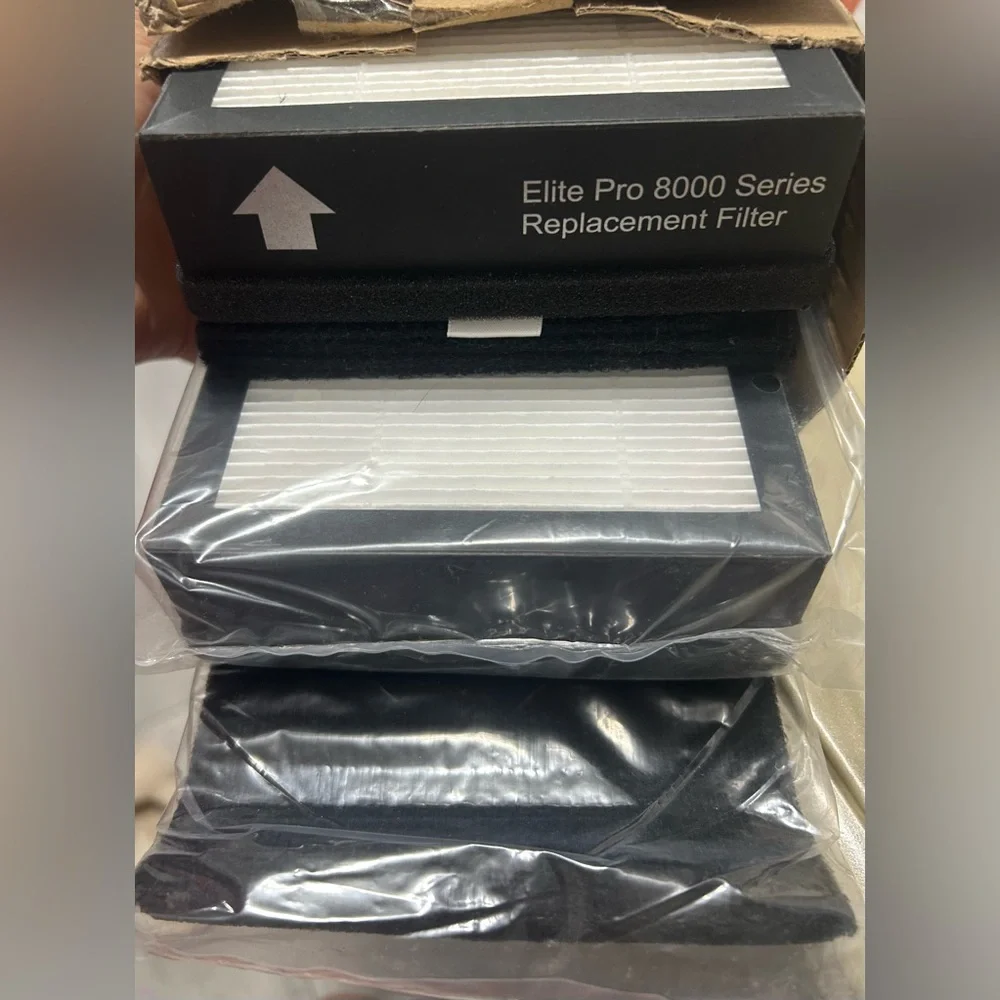 -Compatible HEPA & Carbon Filter Set in Brown